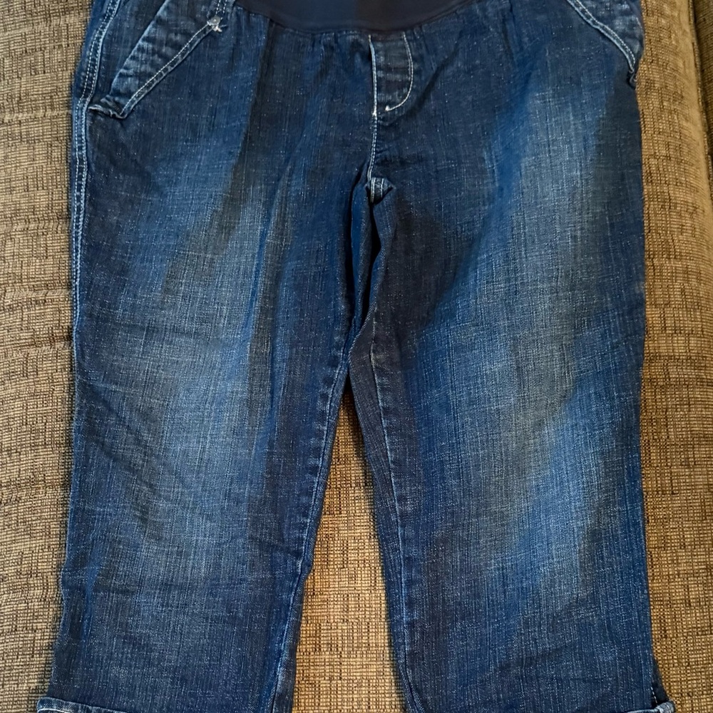 Old Navy Dark Blue Maternity Jeans